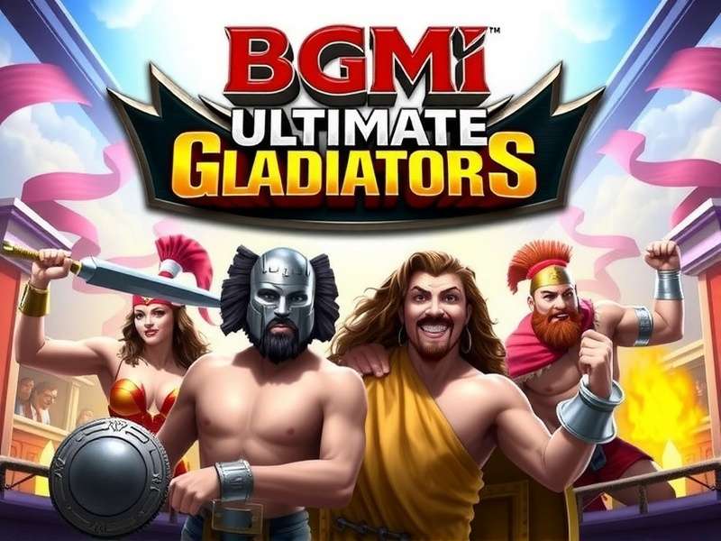 BGMI Ultimate Gladiators - Battle Royale Action BGMI Ultimate Gladiators game cover art